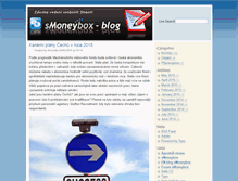 Tablet Screenshot of blogcz.smoneybox.com